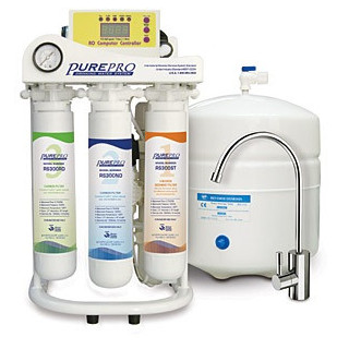 Osmose Inverse RS103TDS mineralisante Haut débit & Contrôle de qualité avec Lampe UV